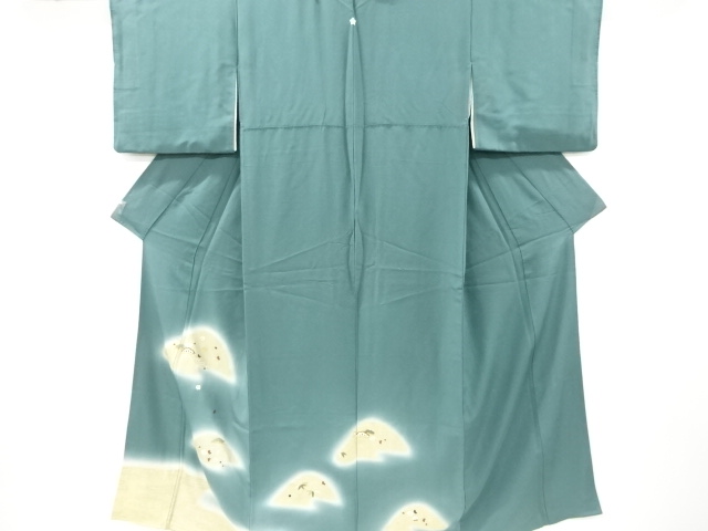 JAPANESE KIMONO / VINTAGE IRO-TOMESODE / EMBROIDERY / SYOUTIKUBAI